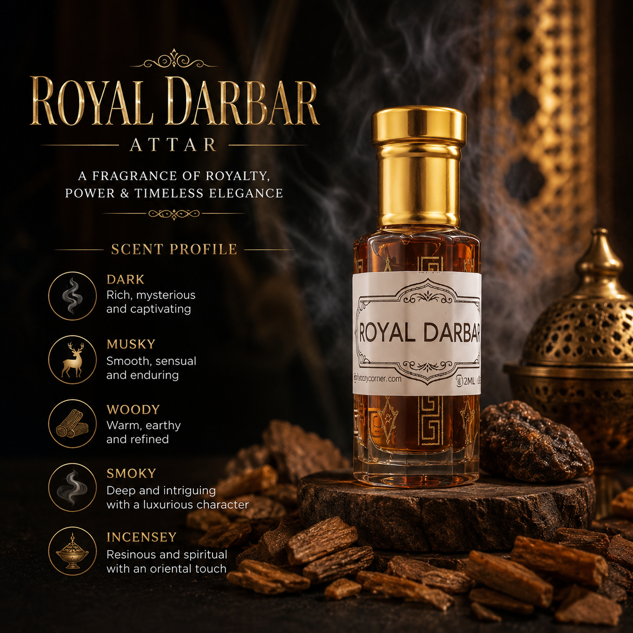 Royal Darbar Concentrated Perfume Oil By Fraghead's Corner - Image 2